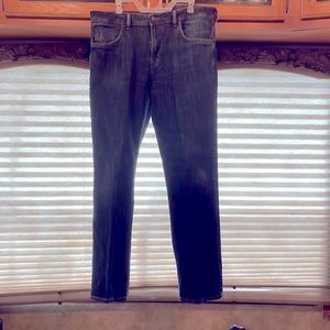 38x34 High Rise boot cut flare stretchy jeans Indigo blue Super cool & comfy
